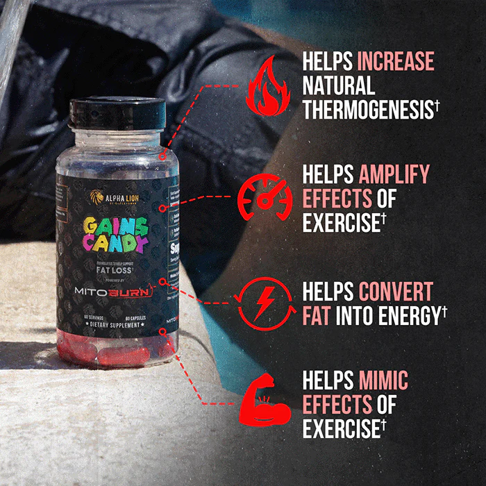 GAINS CANDY™ MITOBURN® - Fat Loss Amplifier†- Image 4