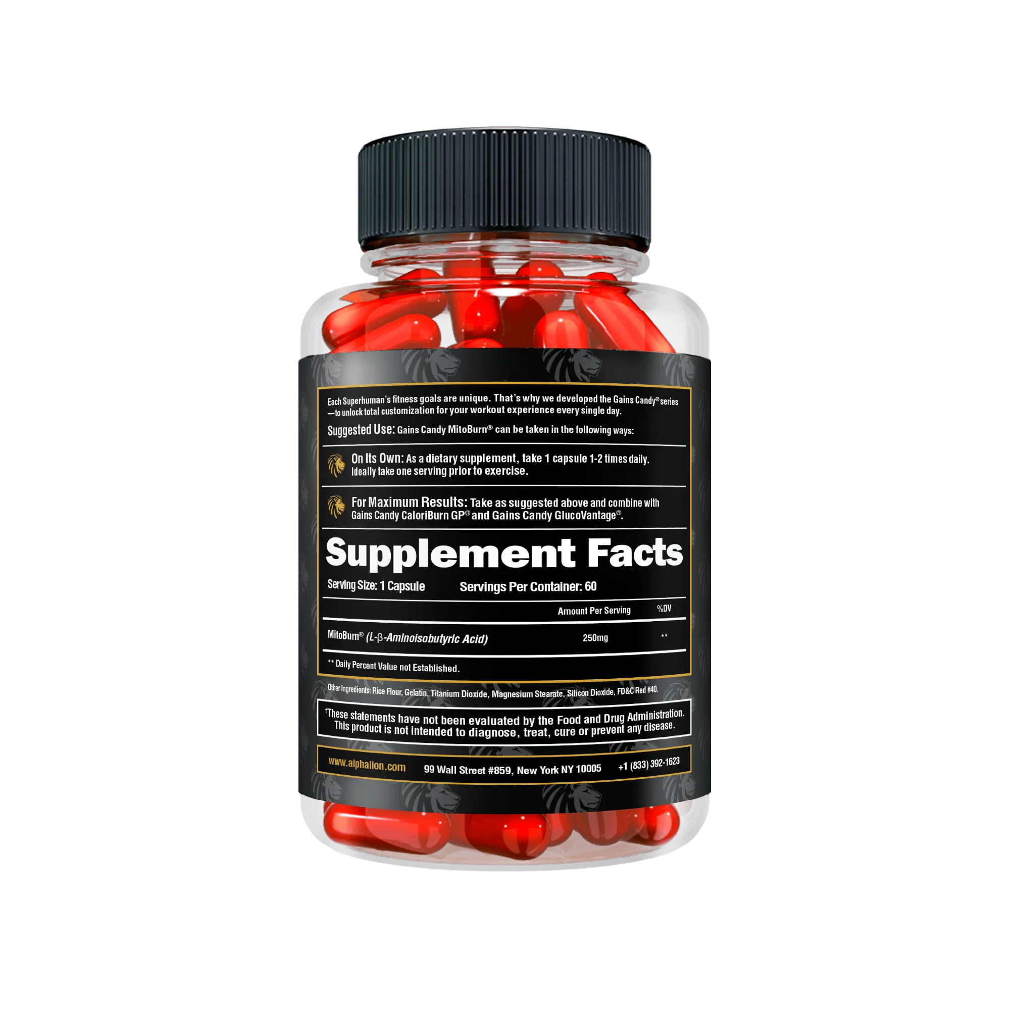 GAINS CANDY™ MITOBURN®  - Calorie Burn Amplifier † - Image 2