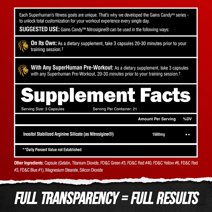 Gains Candy™ Nitrosigine® - Image 4