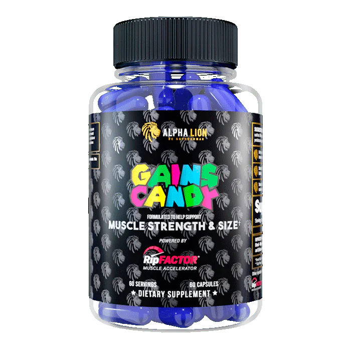GAINS CANDY™ RIPFACTOR®  - Increase Muscle Strength & Size†