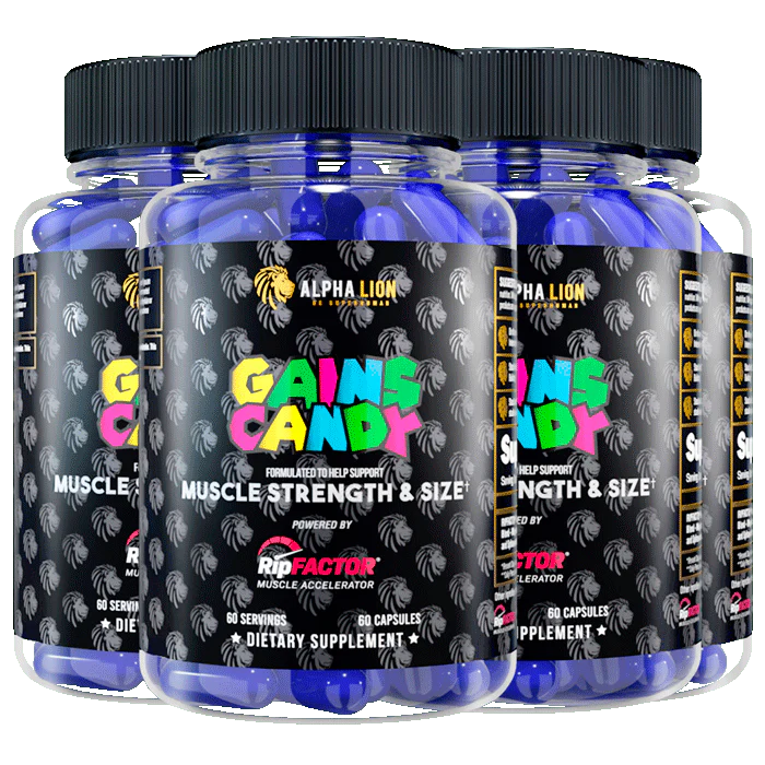 GAINS CANDY™ RIPFACTOR®  - Increase Muscle Strength & Size† - Image 9