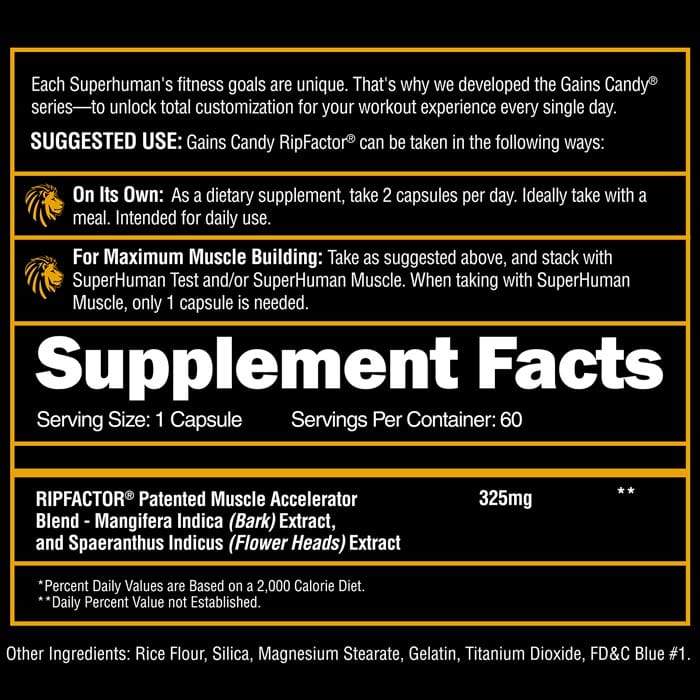 GAINS CANDY™ Ripfactor - Increase Muscle Strength & Size† FG - Image 2
