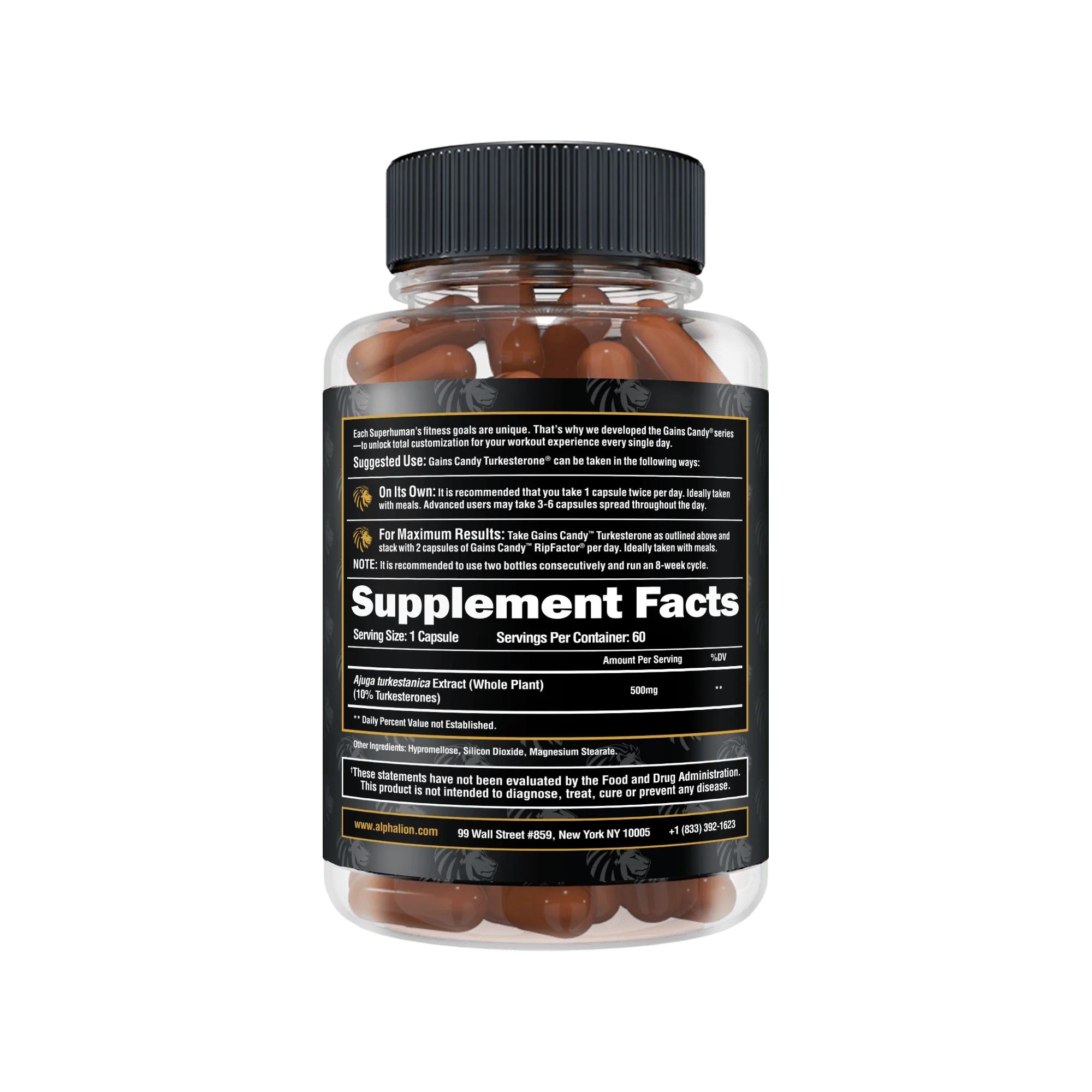 GAINS CANDY™ TURKESTERONE®  - More Muscle Strength and Size† - Image 3