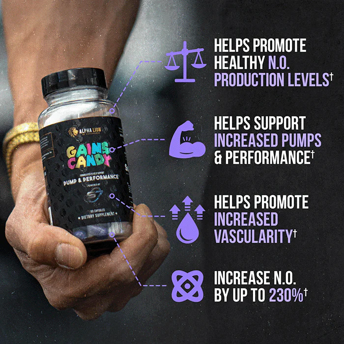 GAINS CANDY™ S7®  - Pump & Performance - Image 8