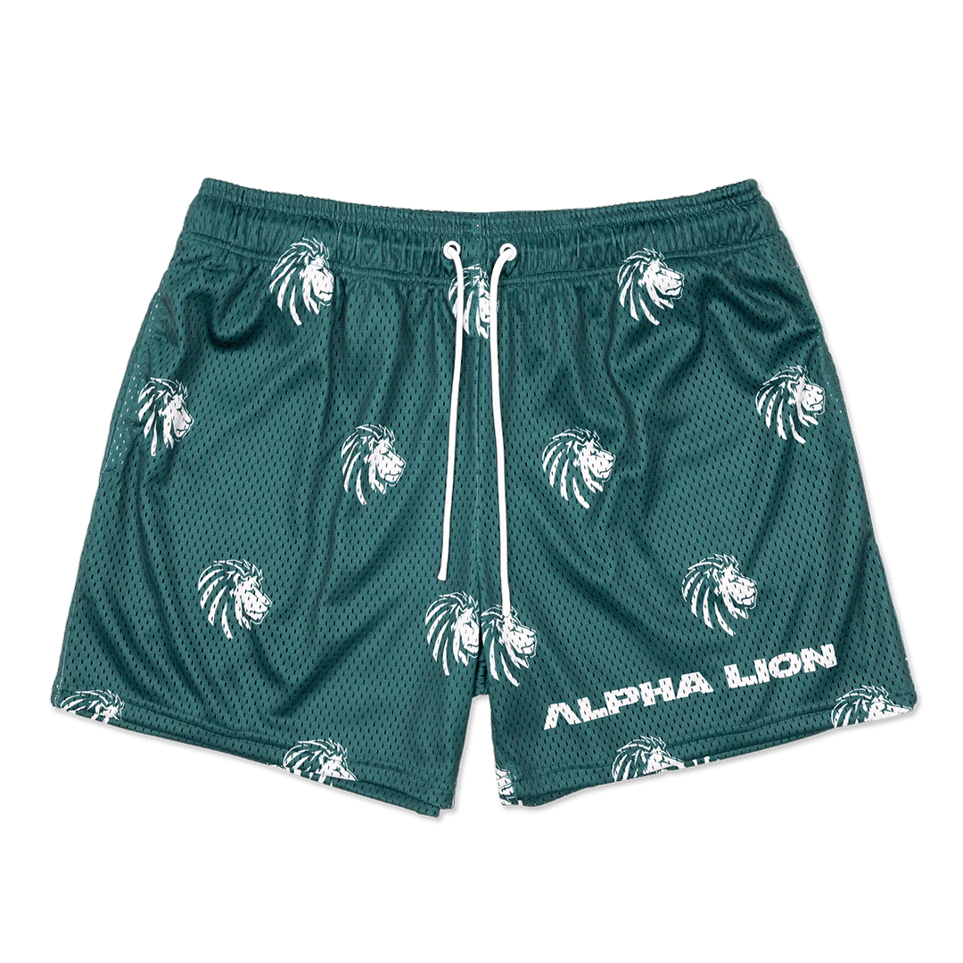 Legacy Mesh Shorts | "Lion Echo" - Image 10