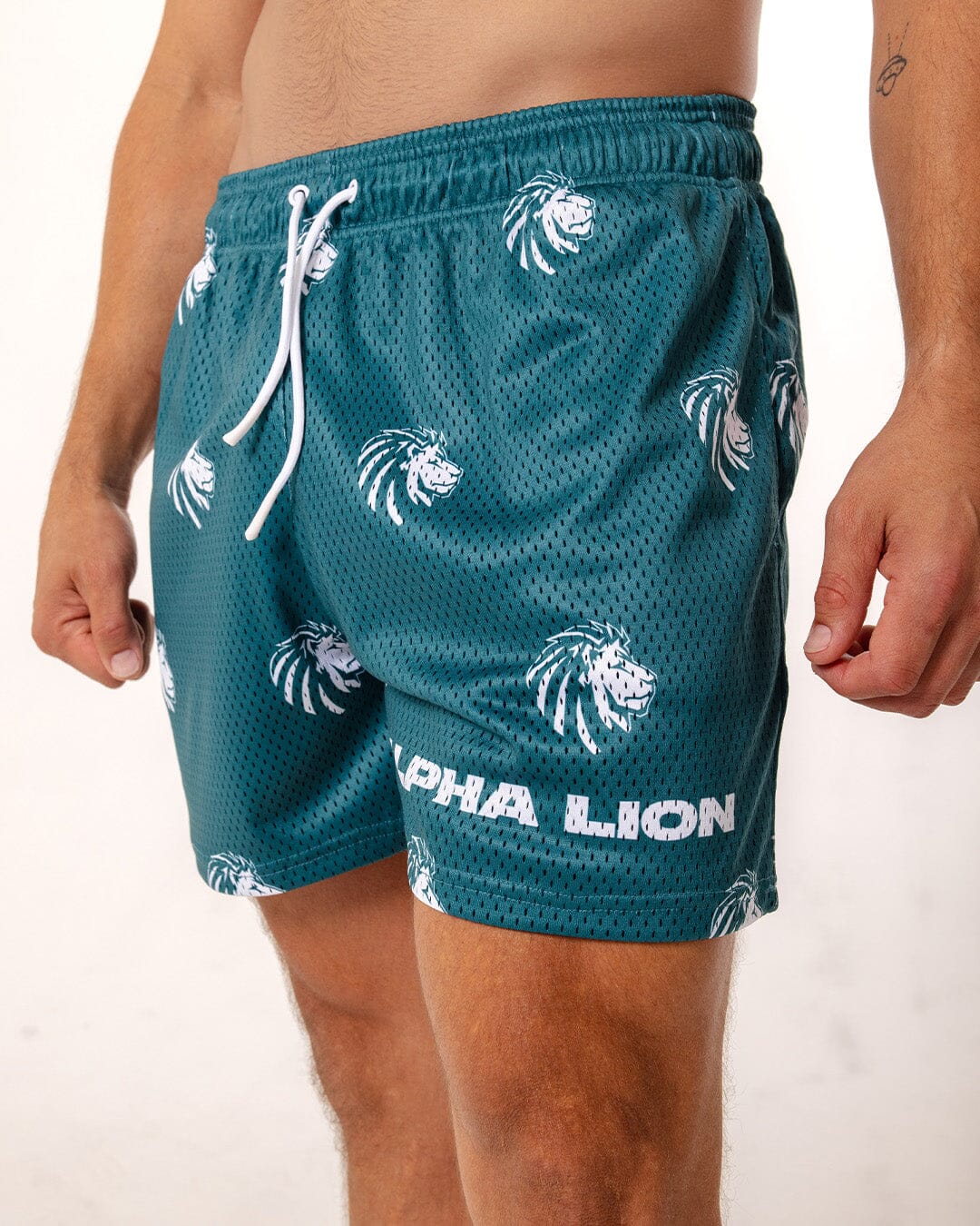 Legacy Mesh Shorts | "Lion Echo" - Image 14