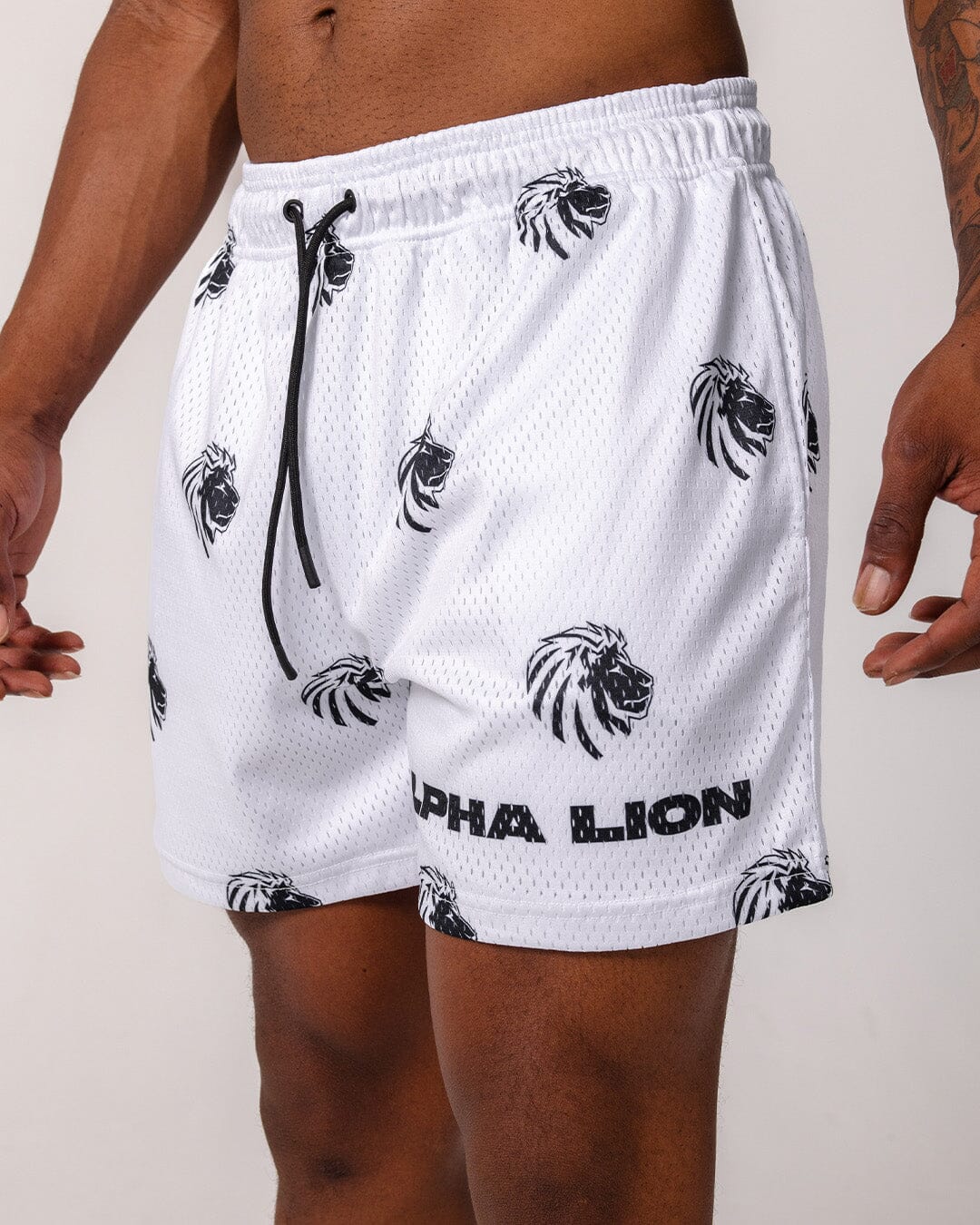 Legacy Mesh Shorts | "Lion Echo" - Image 19