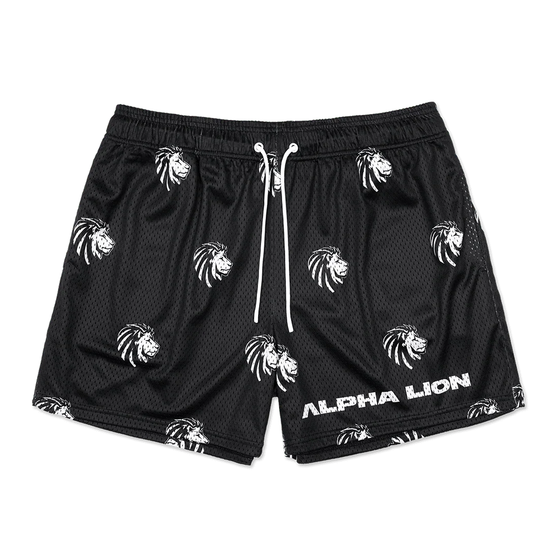 Legacy Mesh Shorts | "Lion Echo" - Image 5