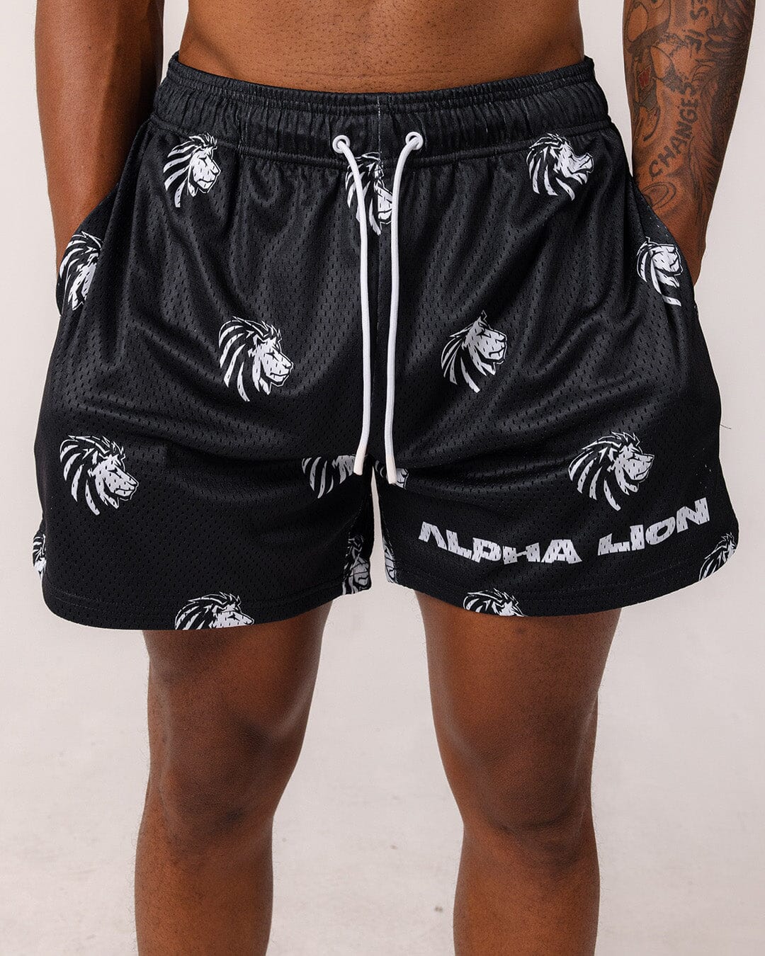 Legacy Mesh Shorts | "Lion Echo" - Image 7