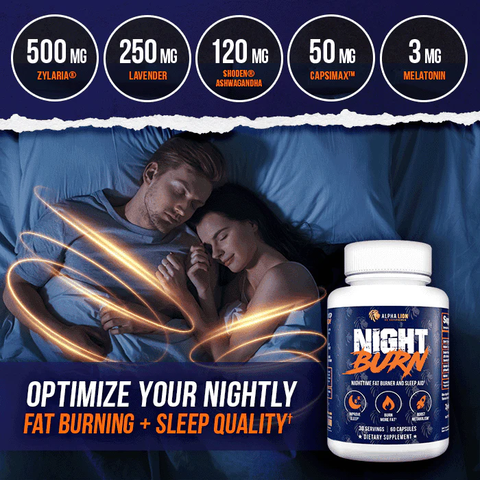 NIGHT BURN - Nighttime Fat Burner - Image 5