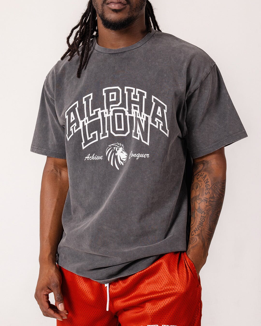 Relaxed Tee | "Varsity" Print - Image 10