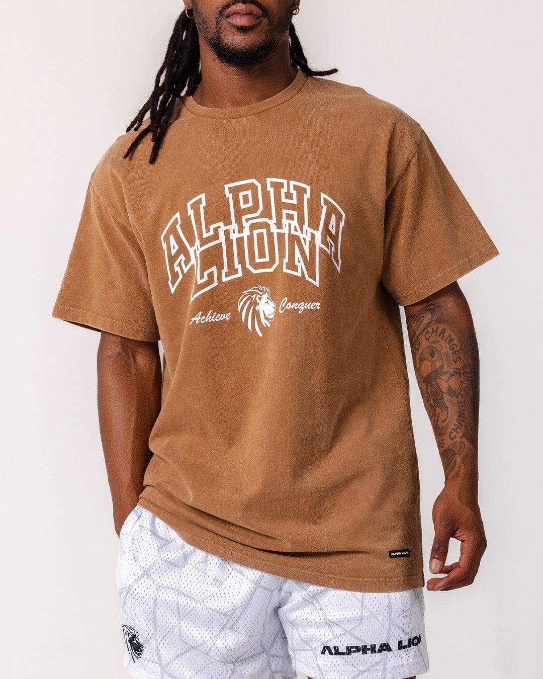 Relaxed Tee | "Varsity" Print - Image 7