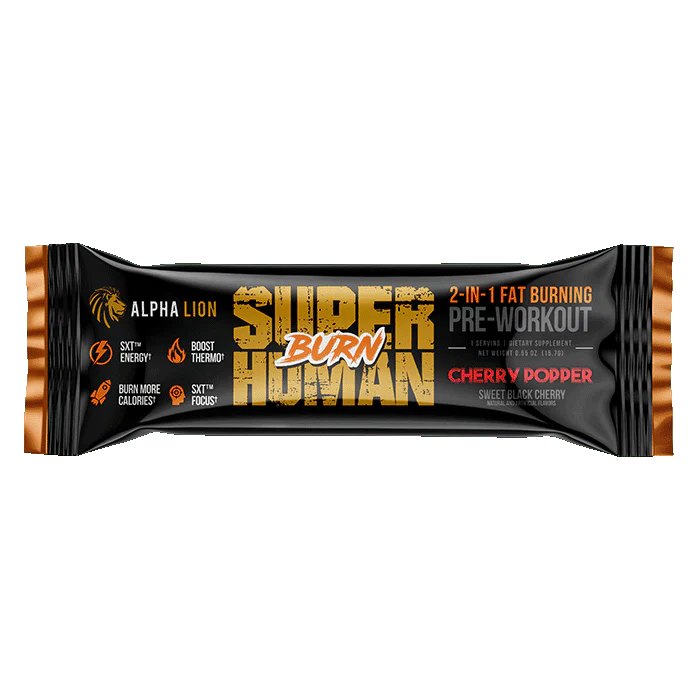 SUPERHUMAN® BURN SAMPLE - 2 in 1 Fat Burning Pre-Workout† - Image 2