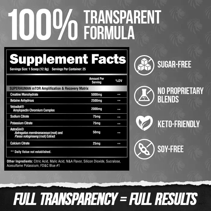 SUPERHUMAN® POST - Post Workout Muscle Builder..† - Image 4
