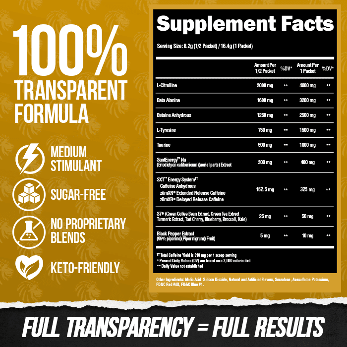 SUPERHUMAN® PRE SAMPLE - Original Performance Pre-Workout† - Image 8