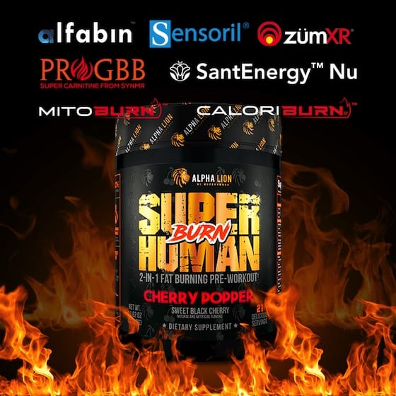 SUPERHUMAN® BURN - 2 in 1 Fat Burning Pre-Workout† FG - Image 5