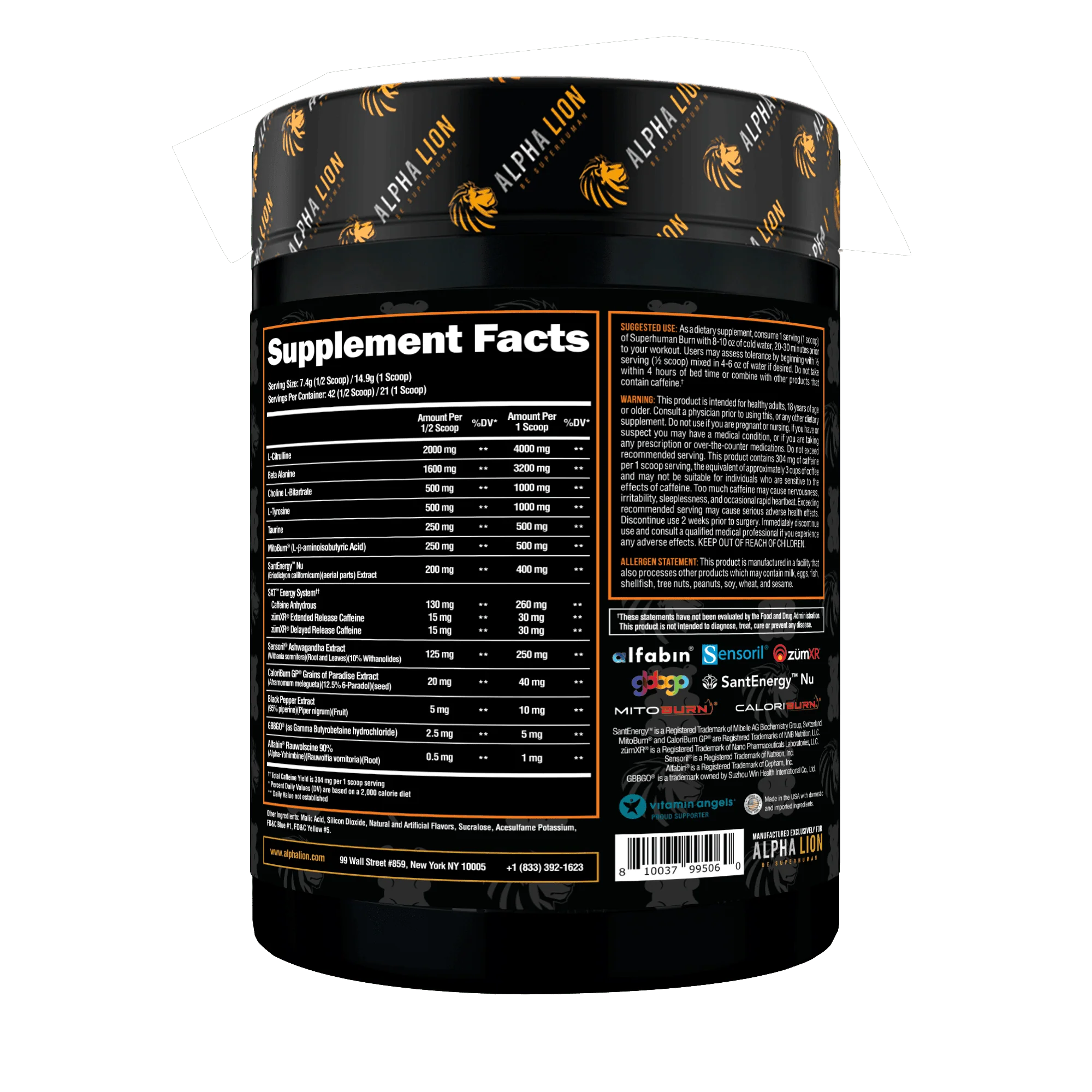 SUPERHUMAN® BURN - 2 in 1 Fat Burning Pre-Workout† - Image 6