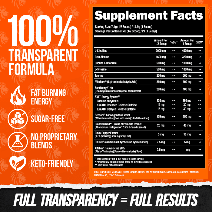 SUPERHUMAN® BURN - 2 in 1 Fat Burning Pre-Workout† - Image 11