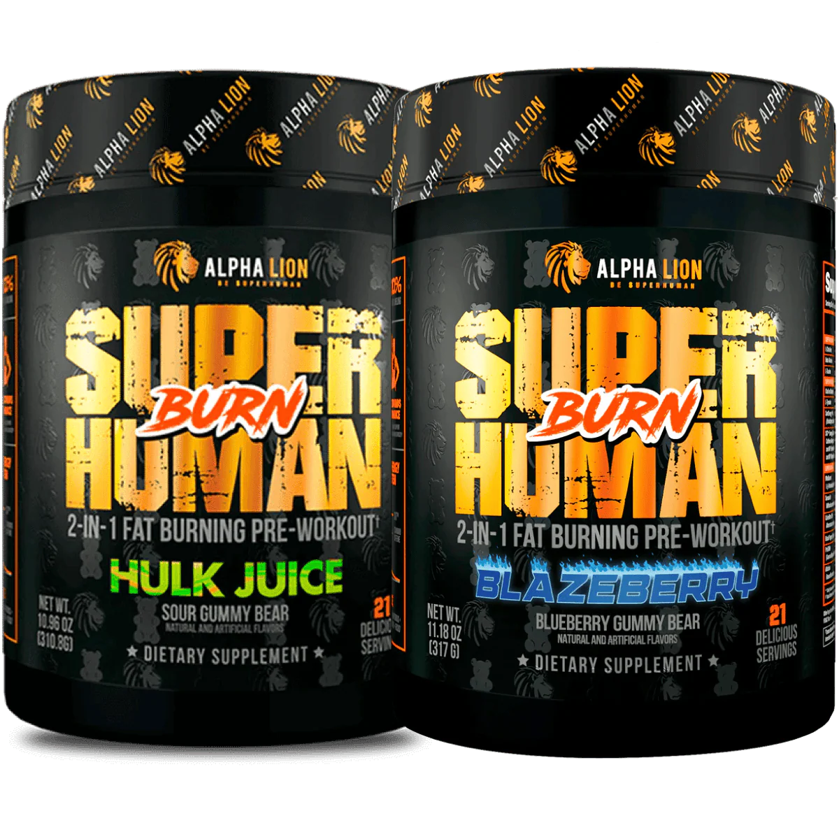 SUPERHUMAN® BURN - 2 in 1 Fat Burning Pre-Workout† ... - Image 14
