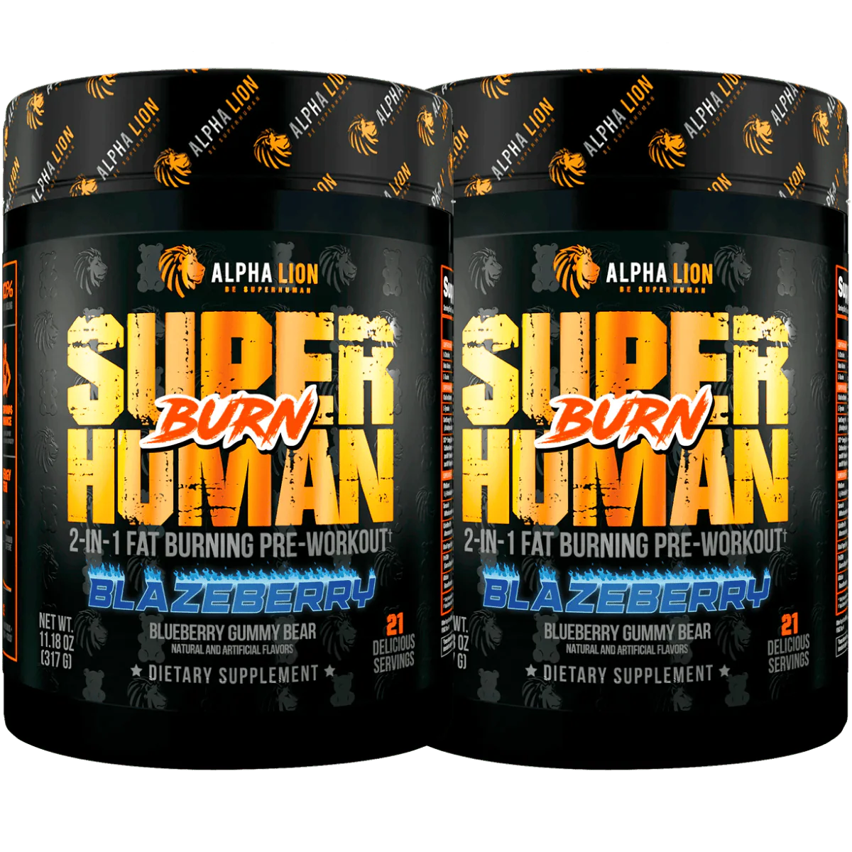 SUPERHUMAN® BURN - 2 in 1 Fat Burning Pre-Workout† ... - Image 15