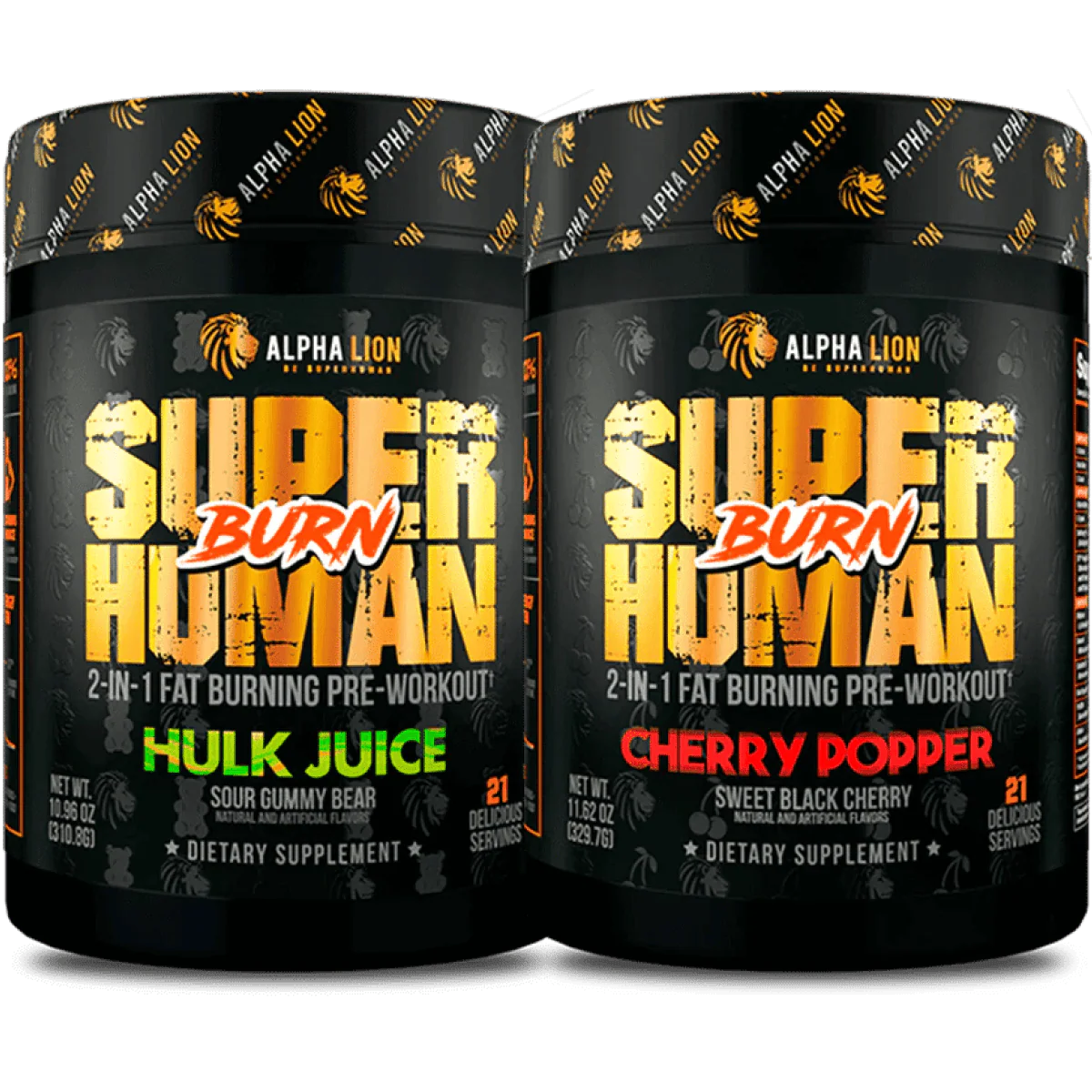SUPERHUMAN® BURN - 2 in 1 Fat Burning Pre-Workout† ... - Image 16