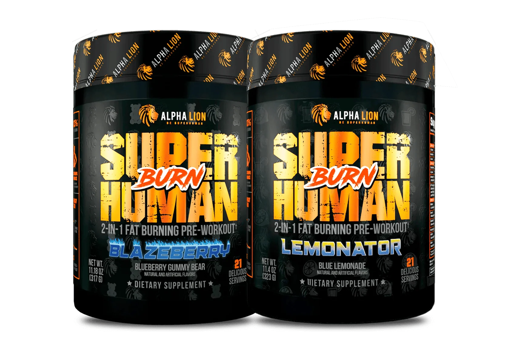 SUPERHUMAN® BURN - 2 in 1 Fat Burning Pre-Workout† ... - Image 18