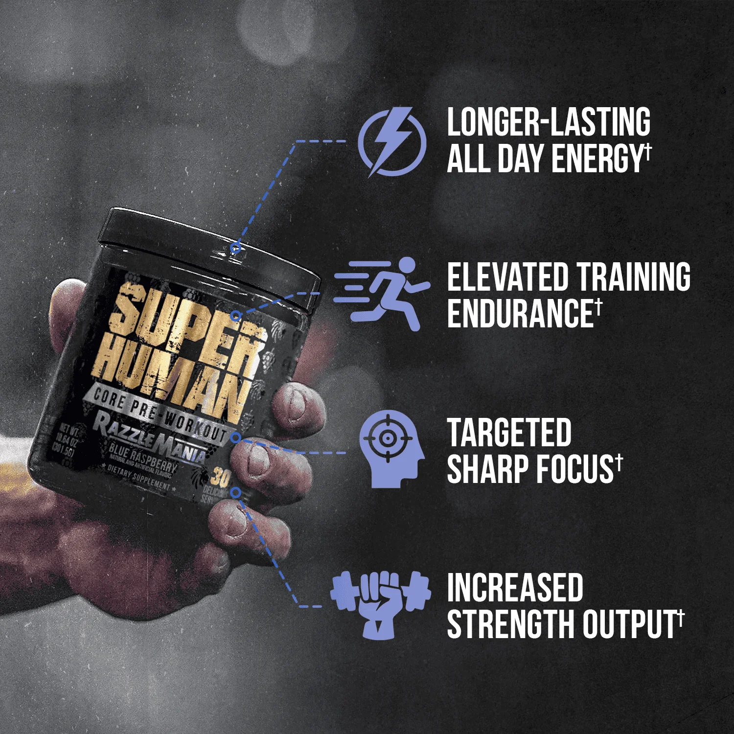 SUPERHUMAN® CORE - PRE-WORKOUT PERFORMANCE ESSENTIALS - Image 10