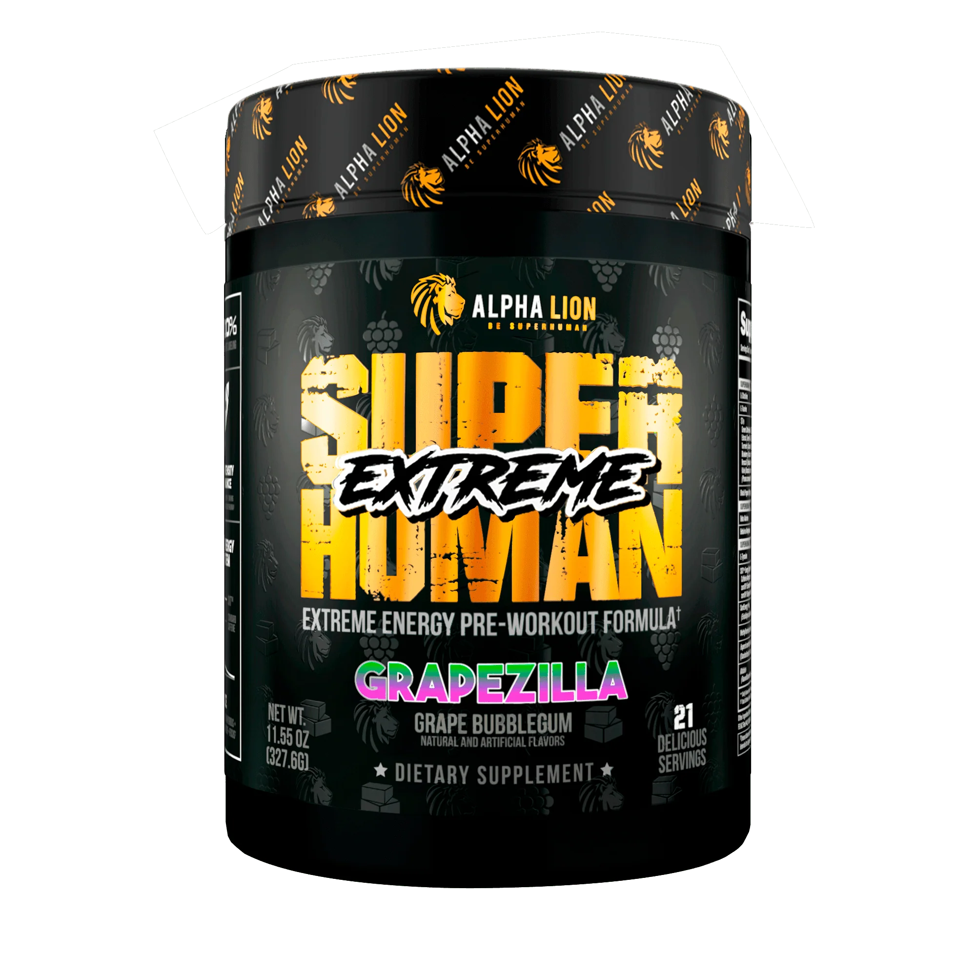 SUPERHUMAN® EXTREME - Extreme Energy Pre-Workout Formula - Image 17