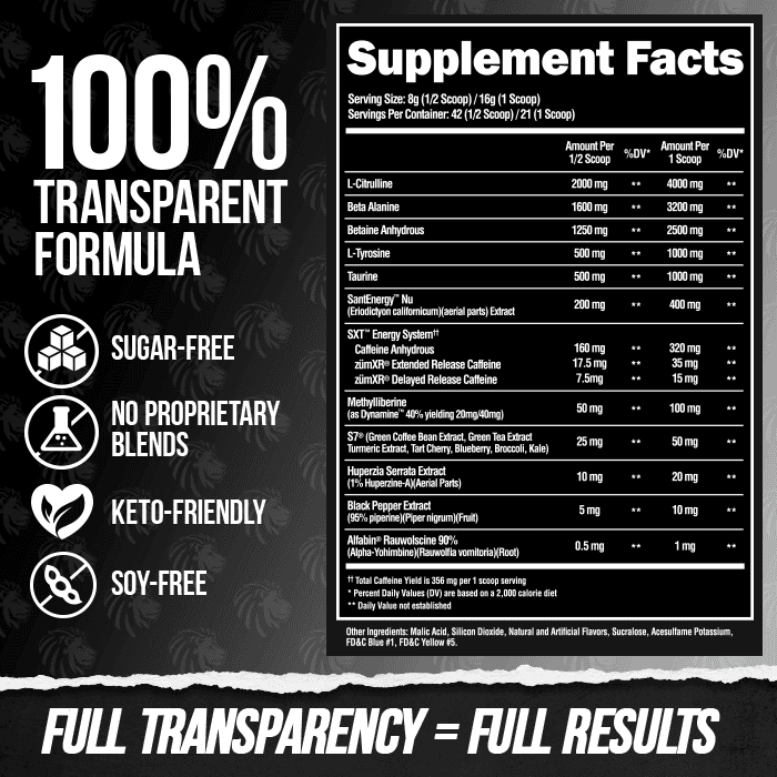 SUPERHUMAN® EXTREME - Extreme Energy Pre-Workout Formula - Image 9