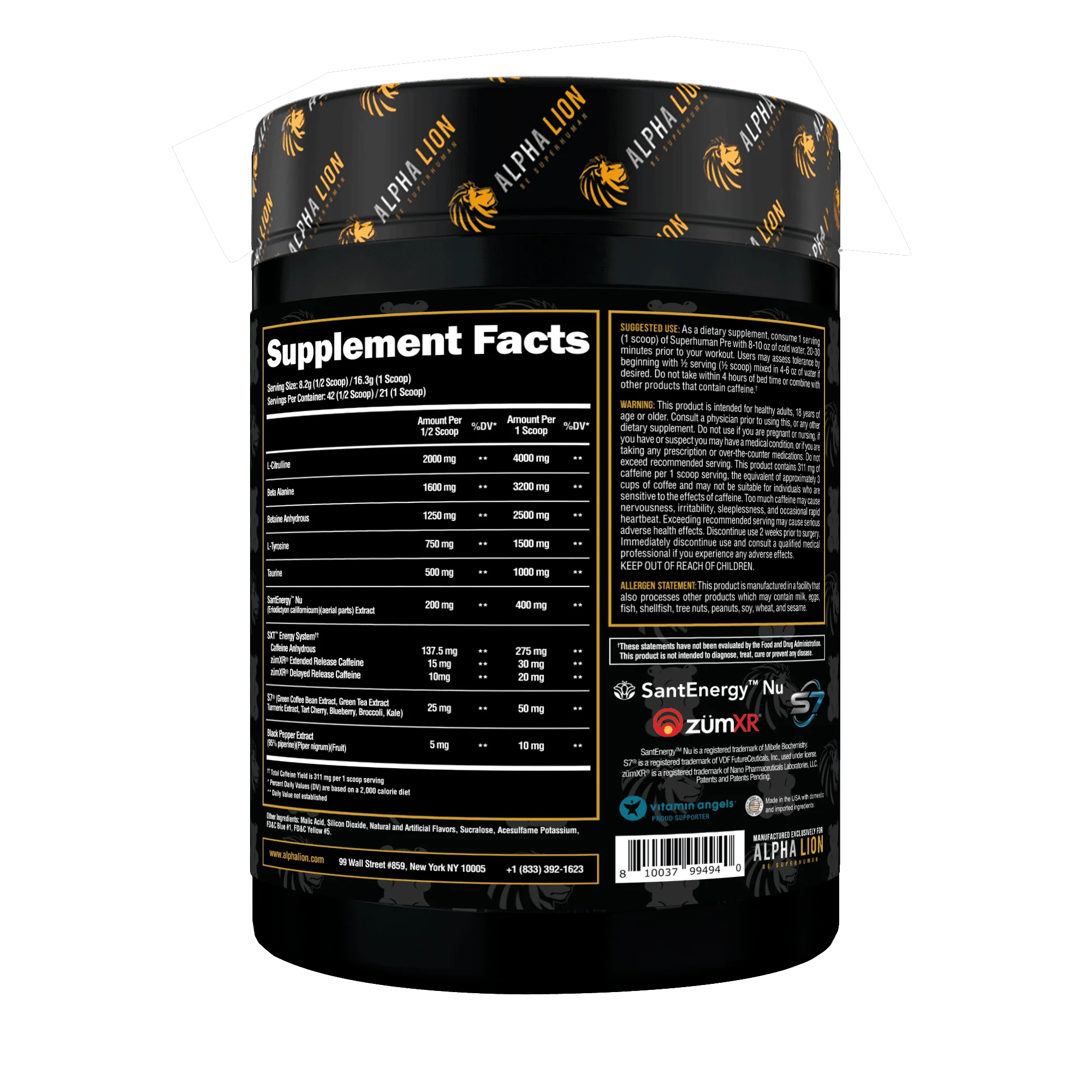 SUPERHUMAN® PRE-WORKOUT - Original Performance Pre-Workout† - Image 2