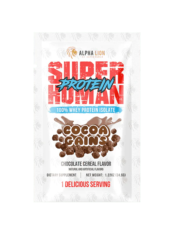 SUPERHUMAN PROTEIN SAMPLE - WHEY PROTEIN ISOLATE