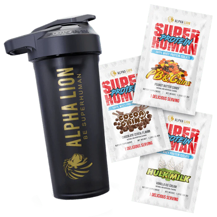 Superhuman Protein Sample Pack.