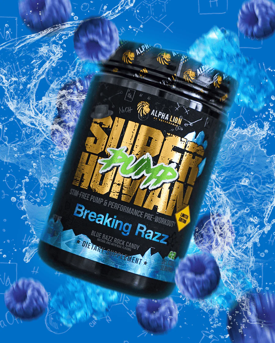 SUPERHUMAN PUMP - Stim Free Pre Workout - Image 7