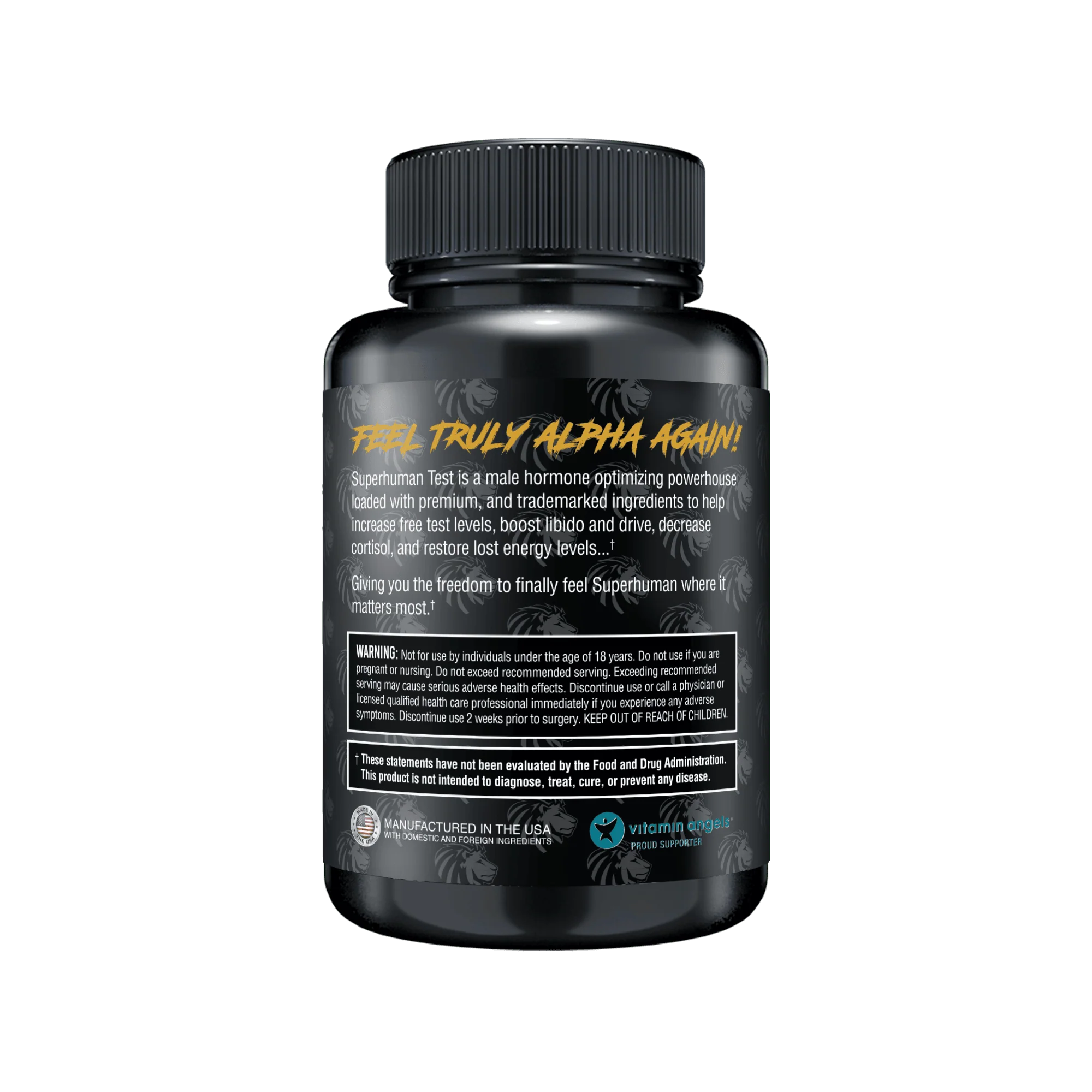 SUPERHUMAN® TEST - Natural Male Hormone Optimization - Image 3