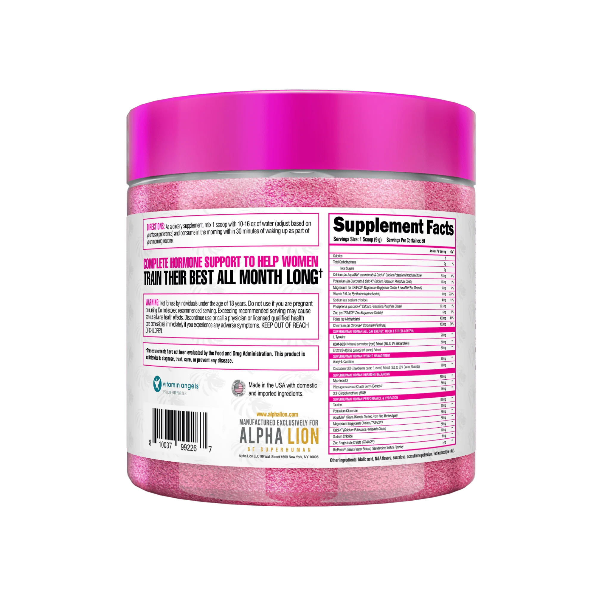SUPERHUMAN® WOMAN - Hormone Balancing Performance Drink - Image 3
