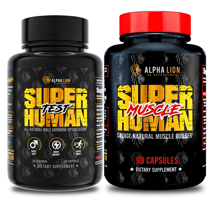 The Alpha Stack - (SuperHuman Muscle & SuperHuman Test).